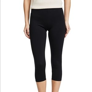David Lerner size small black capri leggings new